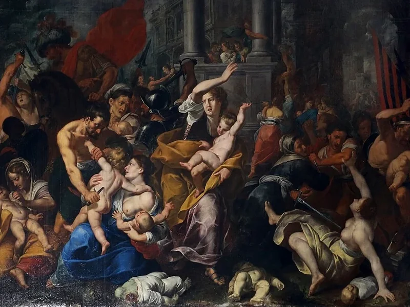 1611-Johann Christoph Storer - Strafe degli innocenti